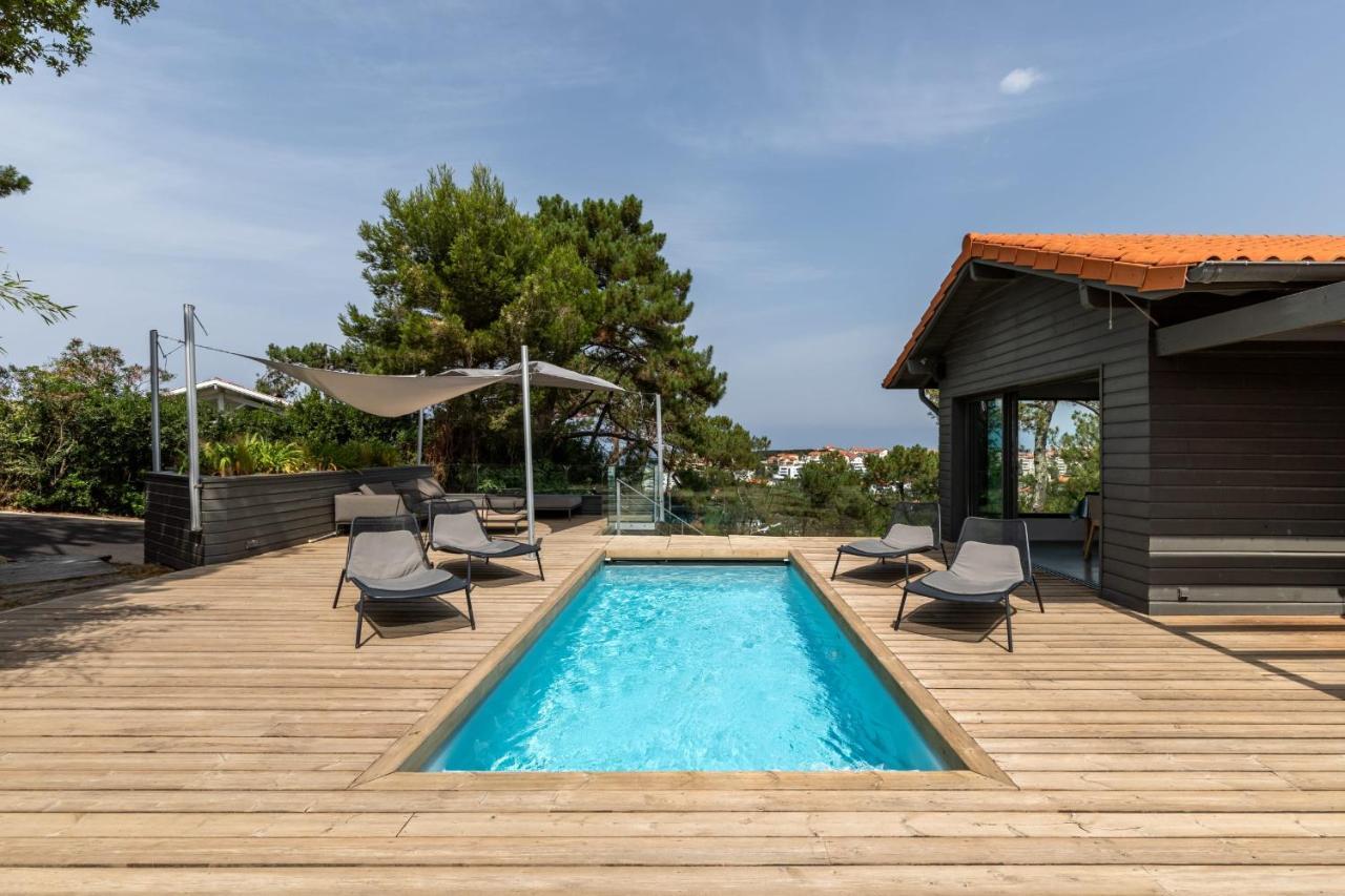 Milady Keyweek Villa With Pool Ocean Views In Biarritz Extérieur photo